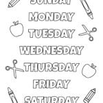 Days of the Week Worksheets & Printables – 50 Free Pages | Printabulls
