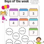 Free Printable Days Of The Week Worksheets For Preschool [PDF] With …