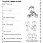 English Year 2 – Unit 5 (Free Time) Worksheets. – Cikgu Mohd Fadli …