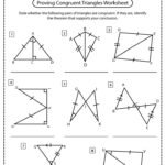 Congruent Triangles Worksheets – Math Monks
