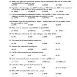 Grade 6 Knowing Our Numbers Worksheet