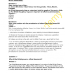 Class 8 History Chapter 1 Worksheets With Answers NCERT Solutions for Class 8 History Chapter 1 – How When and Where …