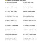 Simple Interest worksheets