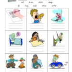 Identifying Action Words Worksheet – Have Fun Teaching