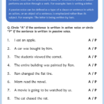 Active & Passive Voice Worksheets – Your Home Teacher