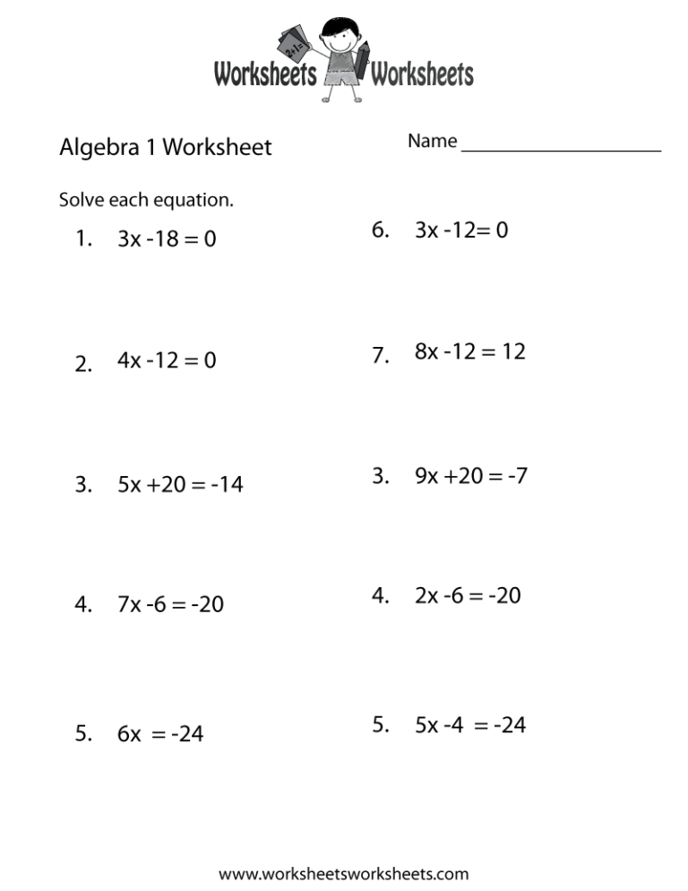 Free Printable Worksheets Worksheets - Worksheets Day