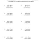 Addition Of Hours And Minutes Worksheets Adding and Subtracting Hours and Minutes (Long Format) (A)