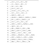 49 Balancing Chemical Equations Worksheets [with Answers]