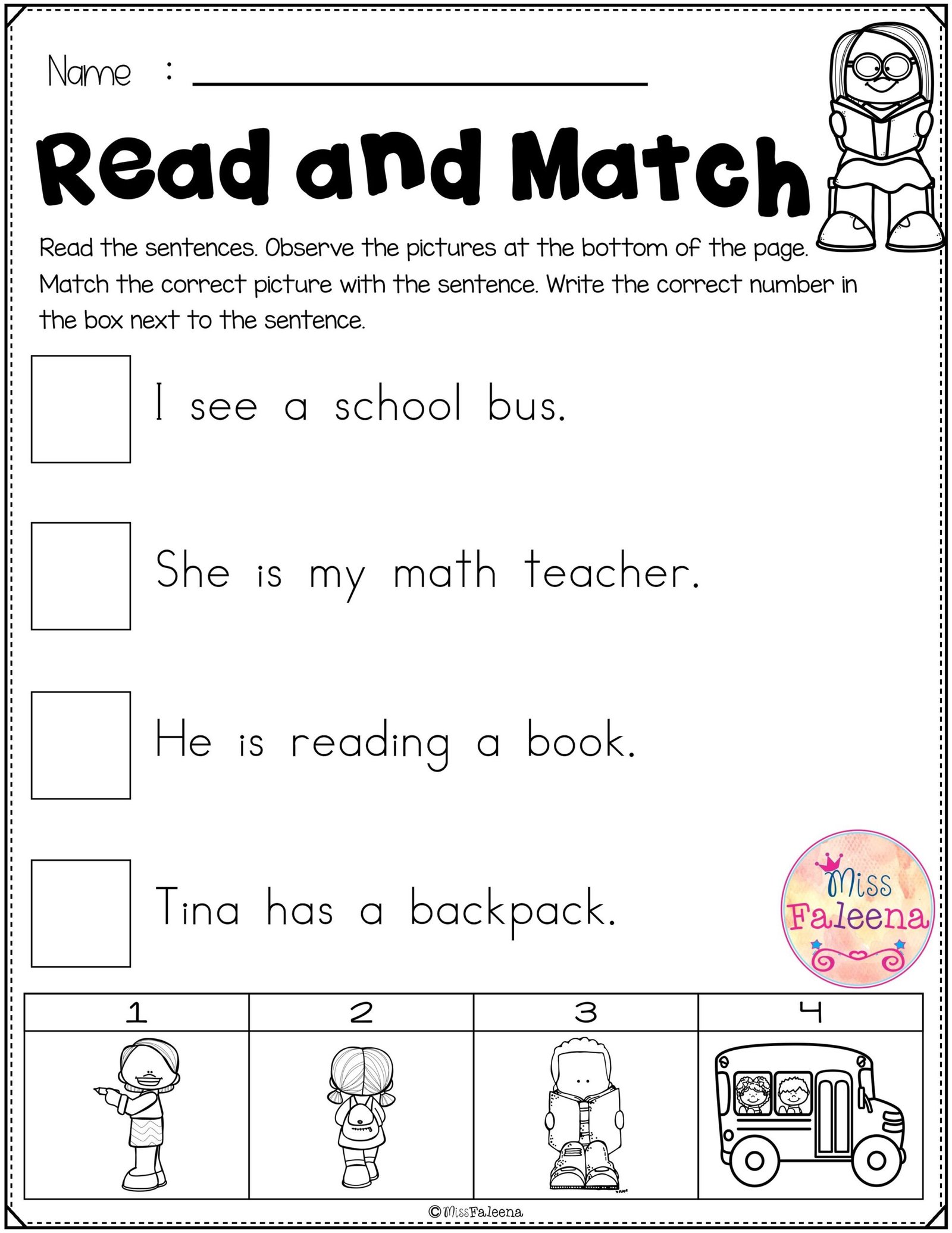 Free Reading Activities for Beginning Readers | Reading skills ... Free Reading Activities for Beginning Readers | Reading skills ...