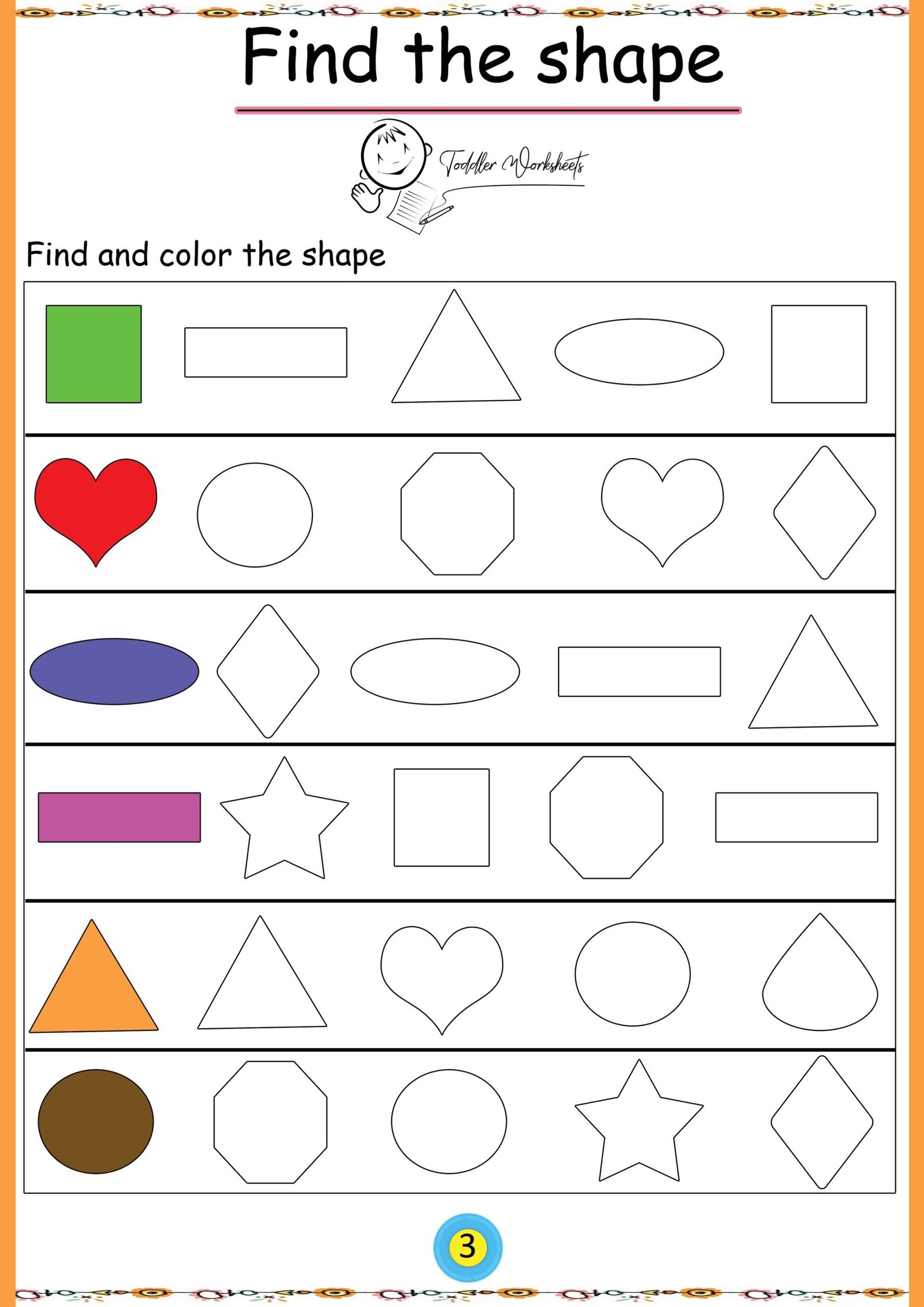 List Of Kindergarten Worksheets Shapes Patterns References ... List Of Kindergarten Worksheets Shapes Patterns References ...