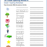 K5 Learning English Worksheets For Grade 1 – Kidsworksheetfun