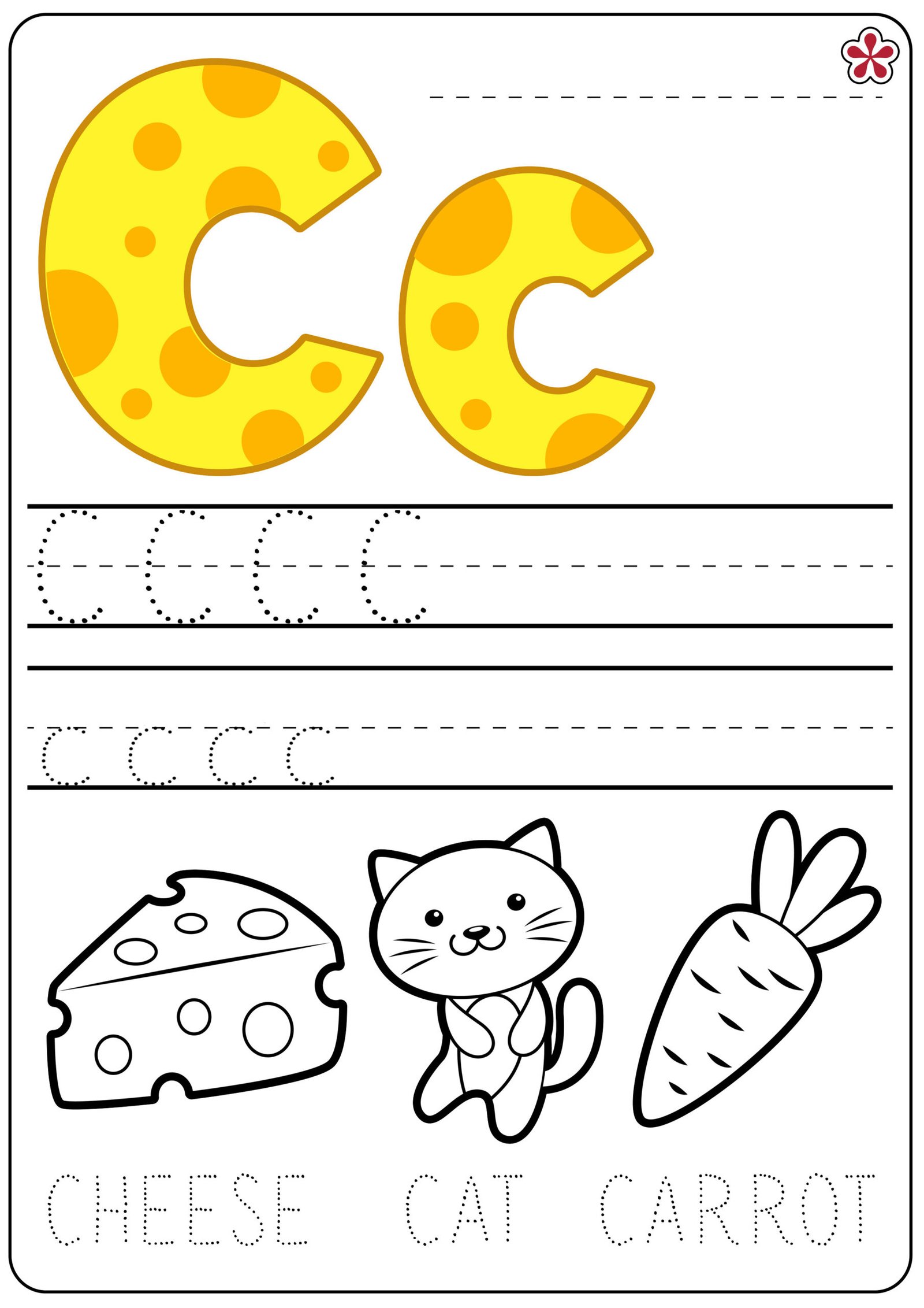 Letter C Worksheets. TeachersMag.com Letter C Worksheets. TeachersMag.com