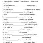 101 Printable Comparative Superlative PDF Worksheets with Answers …