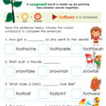 Compound Words Worksheets Compound Words Worksheet: Free Printable PDF for Kids