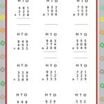 Maths Worksheet For Class 3