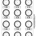 Telling Time To The Minute Worksheets Free – Worksheet Now