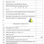Mental Maths Practise Year 5 Worksheets
