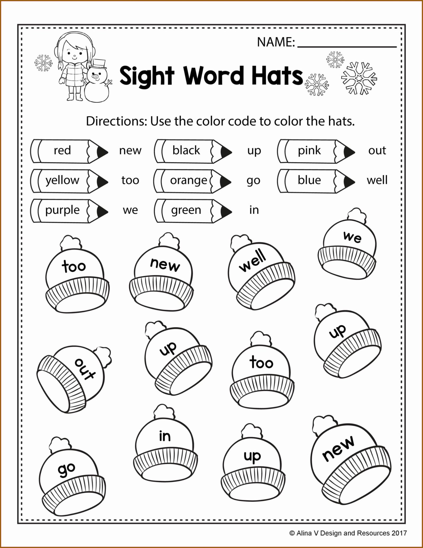 Free Printable Worksheet For Kindergarten Phonics Worksheet : Resume ...