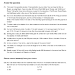 Ratio And Proportion Class 6 Worksheets With Answers Ratios And Proportions Worksheets Answers