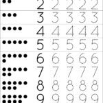 Number Tracing Worksheets – 10 Free PDF Printables | Printablee