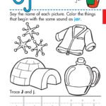 Letter J Worksheets Letter J Worksheets Easy | AlphabetWorksheetsFree.com