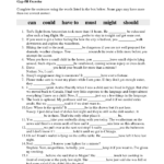 14 Modals ESL Worksheets / worksheeto.com