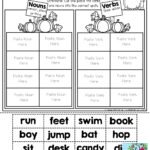 Noun And Verb Worksheets Free Printable Verbs And Nouns Worksheet For Kindergarten – Free …