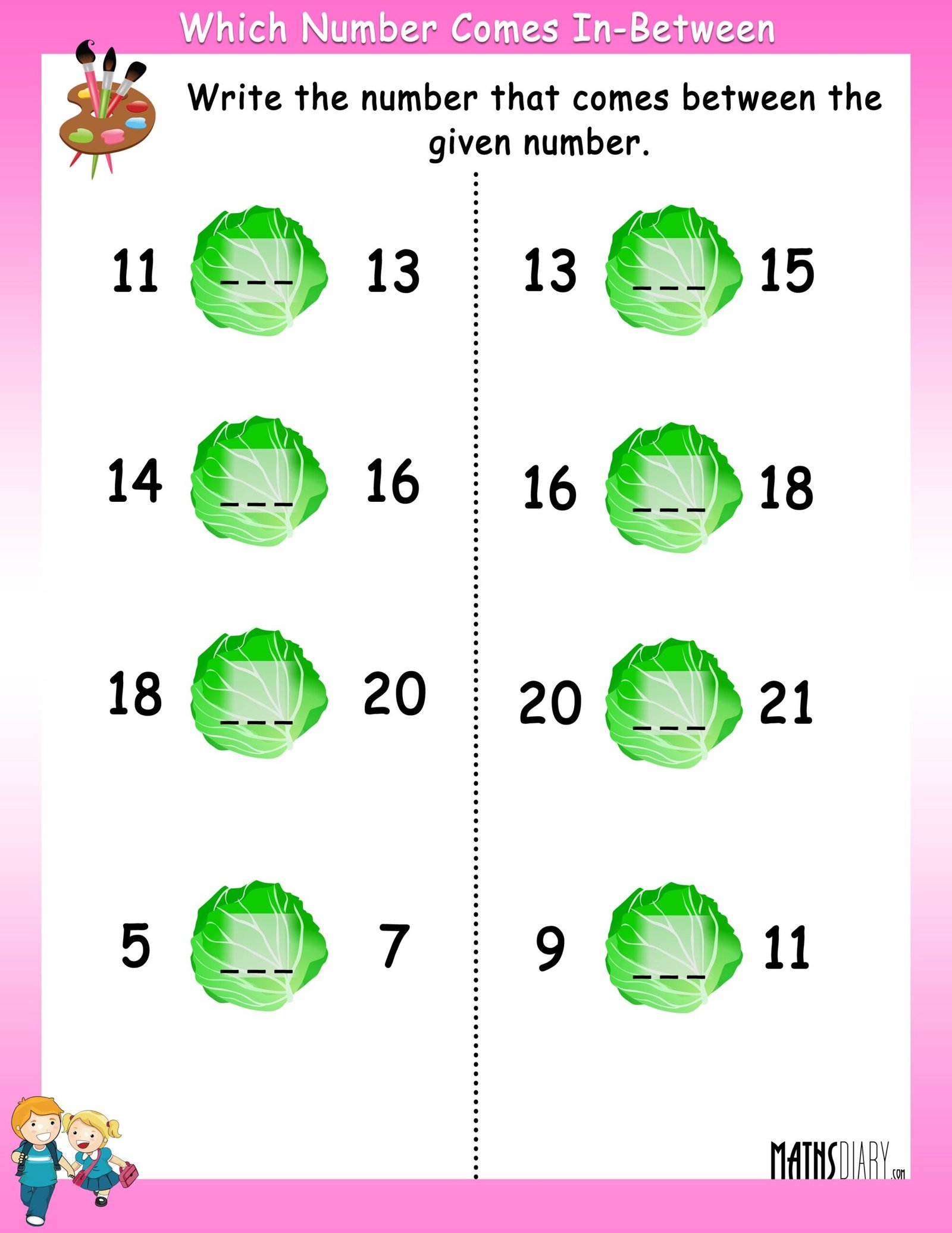 Mental Maths – UKG Math Worksheets - Page 6 Mental Maths – UKG Math Worksheets - Page 6