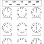 O Clock Worksheets For Kindergarten 14 O Clock Worksheets – Free PDF at worksheeto.com
