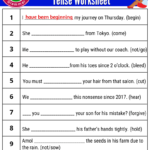 Present Perfect Continuous Tense Exercises with Answers » Onlymyenglish.com