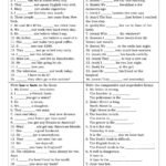 Printable English Grammar Exercises Worksheets Esl Printables Grammar Worksheets