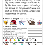 English for Kids Step by Step: Reading Comprehension Worksheets: Drago …