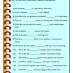 RELATIVE PRONOUNS: English ESL worksheets pdf & doc