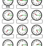Learn To Tell The Time Printable Worksheets – Telling Time Worksheets