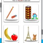 Tall and Short – Math Worksheets – MathsDiary.com