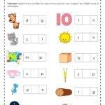 Three-letter Words (Middle Sound): English ESL worksheets pdf & doc