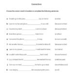 7 Time Connectives Worksheet / worksheeto.com
