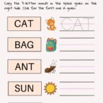 Free Printable Kindergarten Writing Worksheets [PDF] – Number Dyslexia