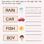 Free Printable Pdf Worksheets For Kindergarten – Printable Templates